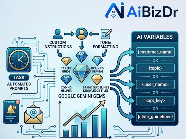 Tasks, Gems & Vairables in Ai